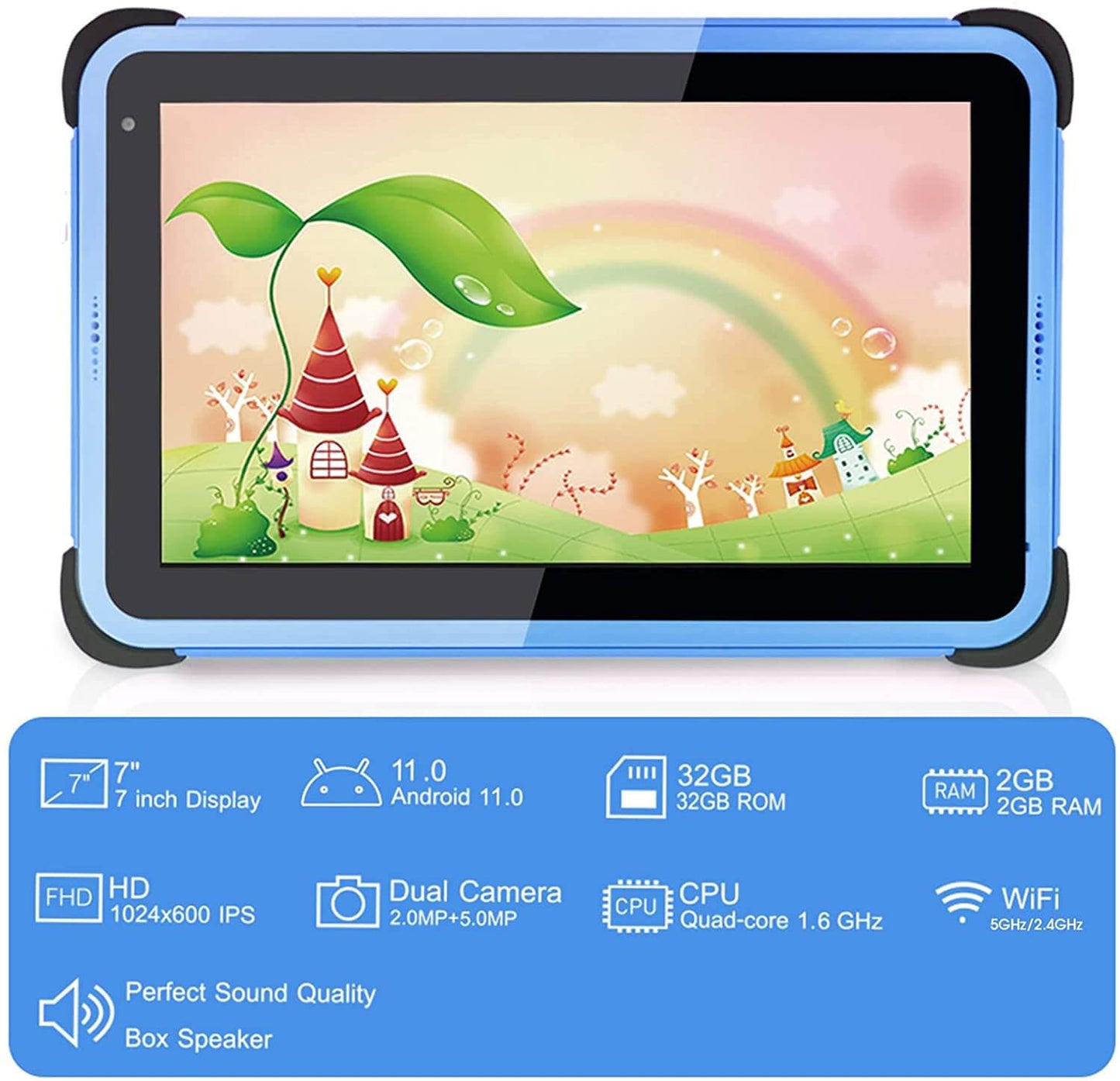 MQ 7010 Android Kids Learning Tablet