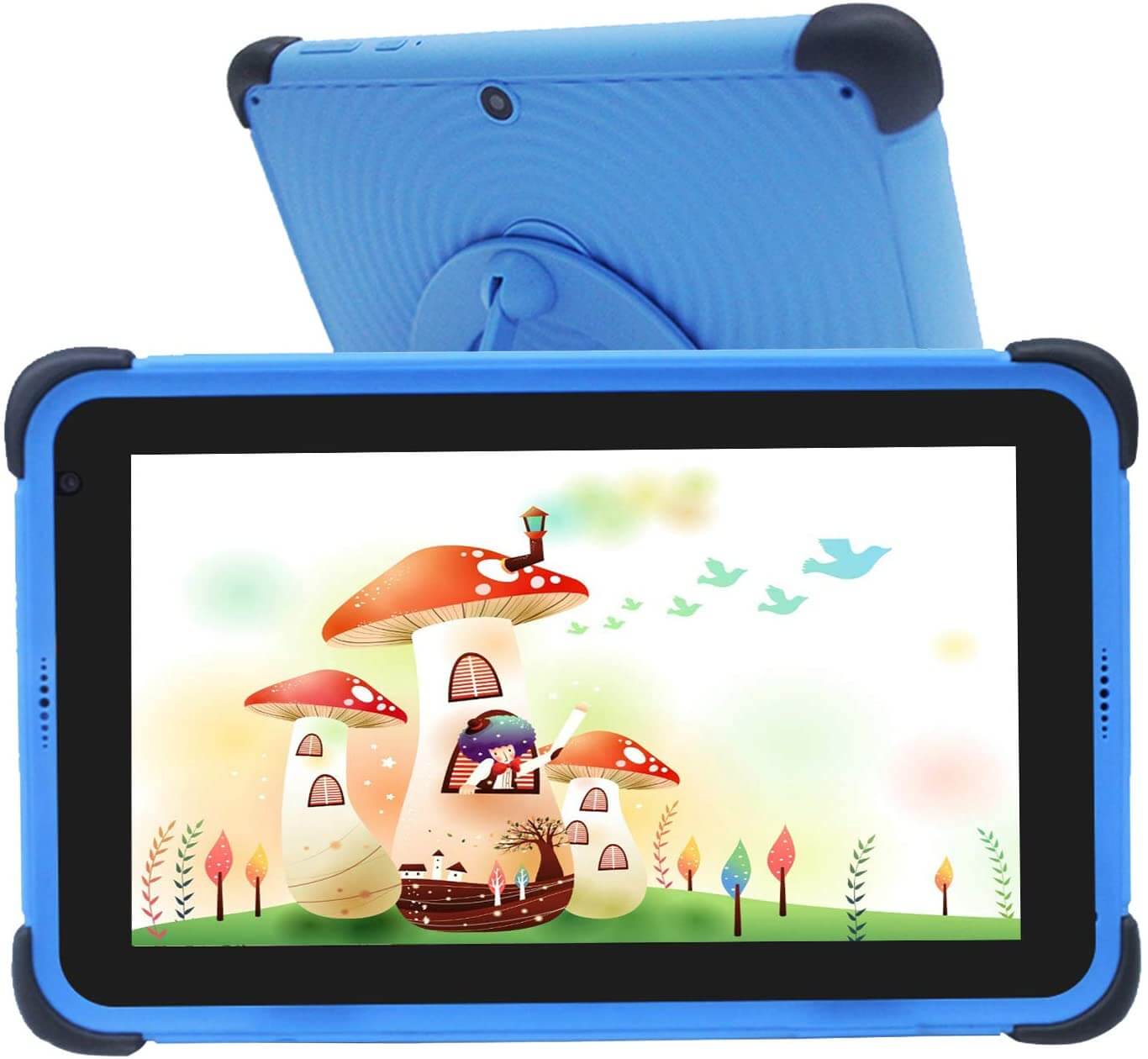 CWOWDEFU Tablet 10 inch Android Tablet PC 5G WiFi 6 Tabletas 32GB ROM Tablette 1332x800 IPS HD 10.35 Inch Touchscreen Tablets for Kids Agrs 6-12 (Blue
