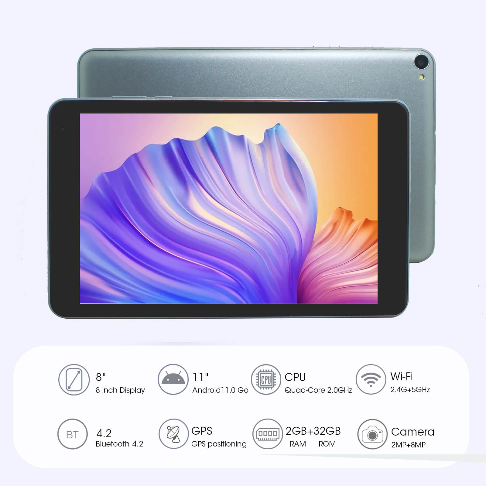 MQ 813 Android Tablet (Silver) – CWOWDEFU